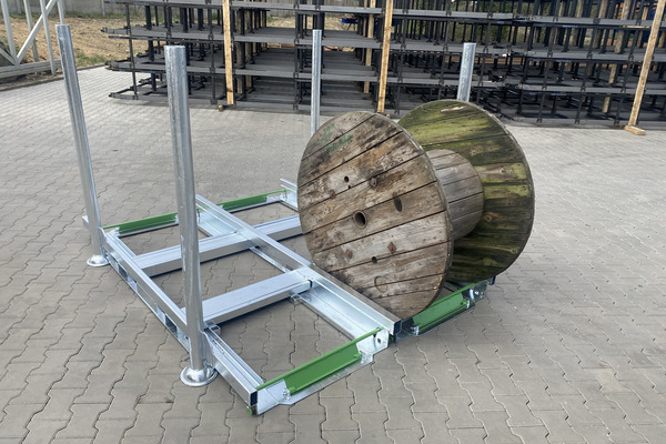 Paleta Metalowa do szpuli/bębnów kablowych
